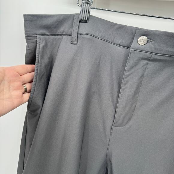 adidas Golf Pants Mens 38x32 (39x29 ACTUAL) Gray Ultimate365 HEMMED - Picture 6 of 10